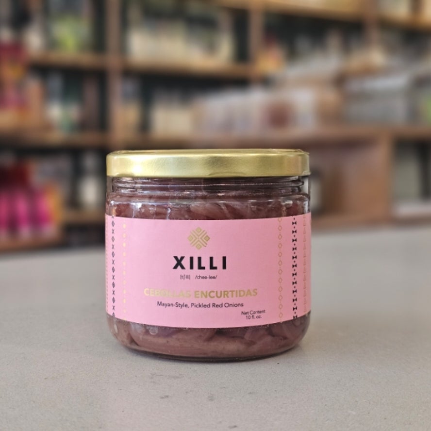 Xilli cebollas encurtidas tahona mercado